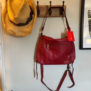 Montana West Crimson Shoulder Bag